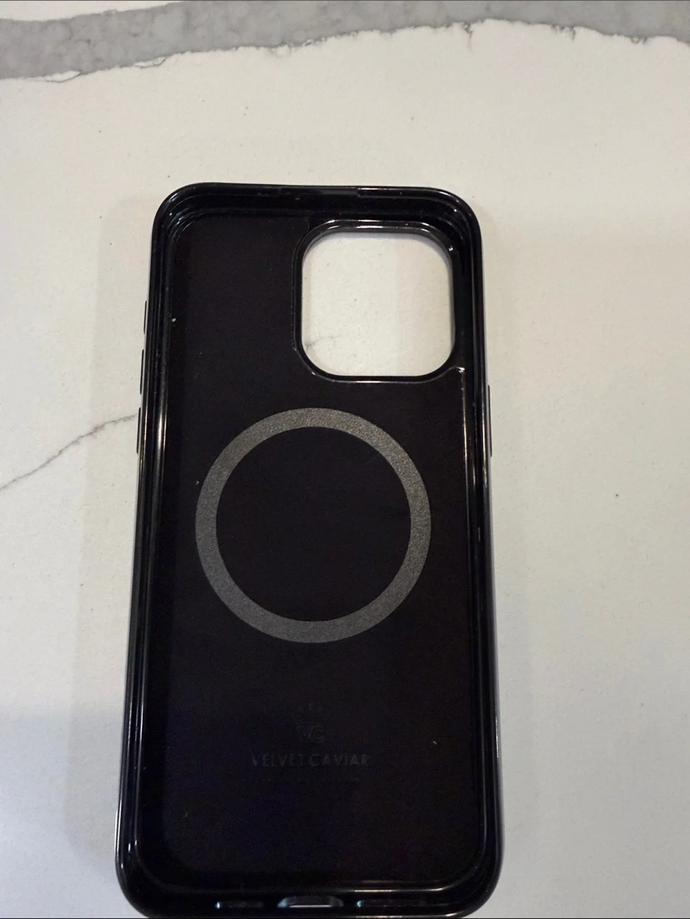 Black Leopard Print Phone Case - velvet caviar